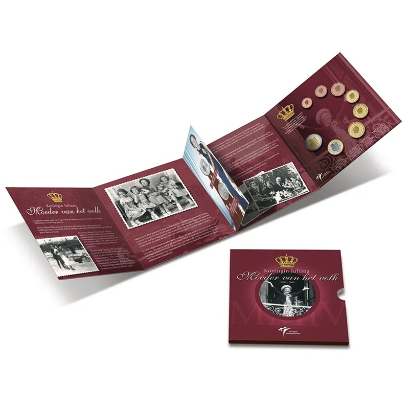 Pays-Bas - Coffret Euro 2004 BU - Juliana