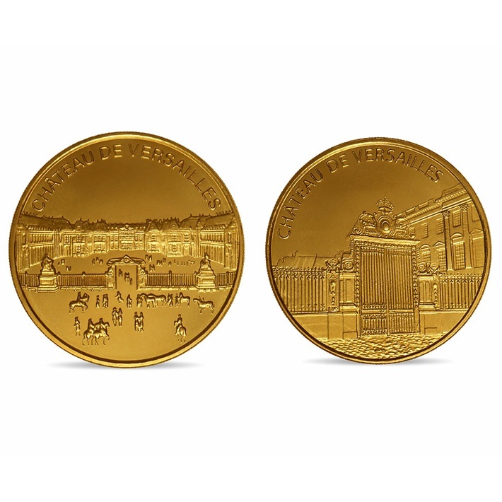 France - Médaille cuivre-nickel-aluminium - Château de Versailles
