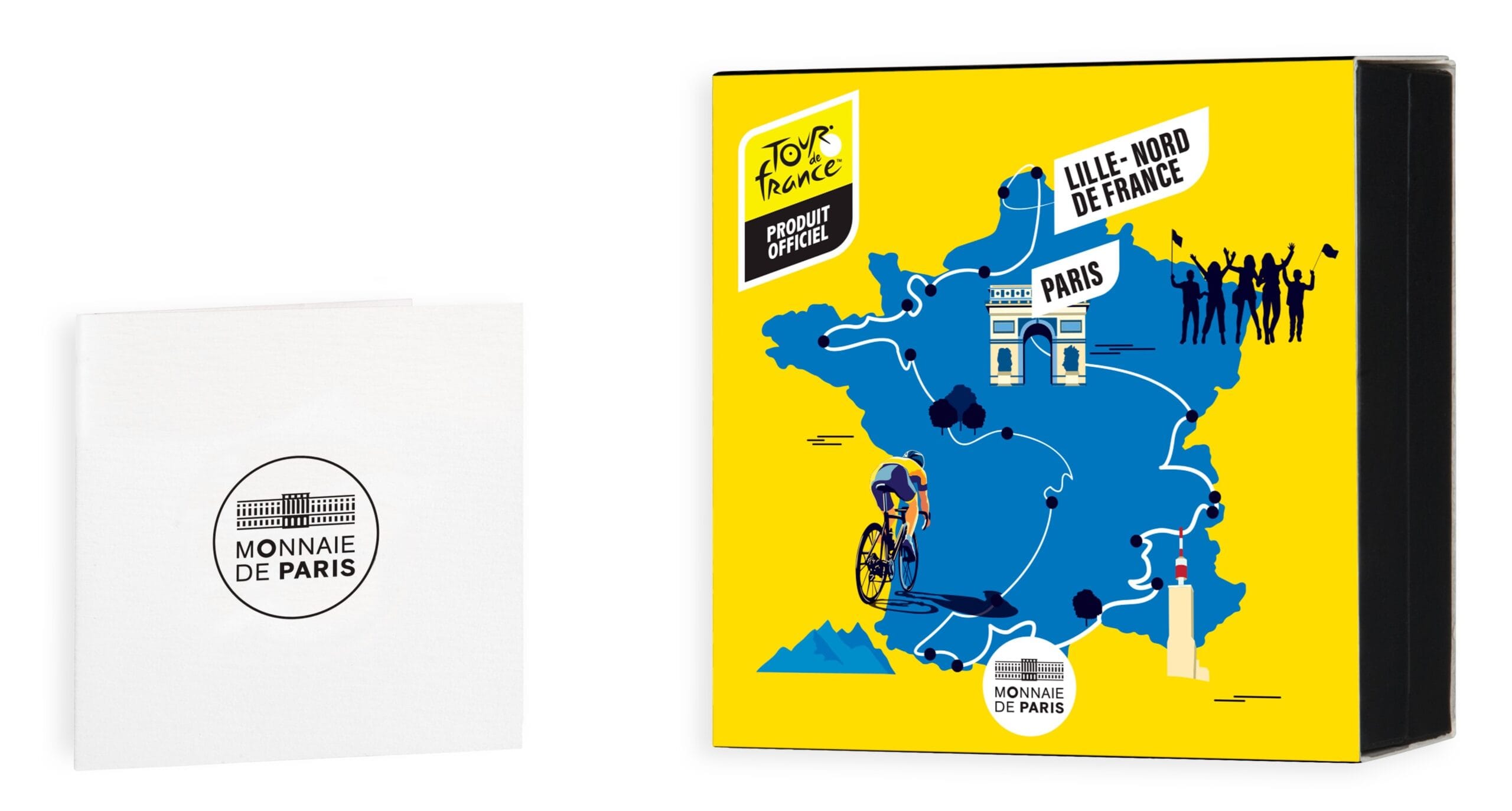 France - Pièce 10 Euro 2025 argent BE - Tour de France – Image 3