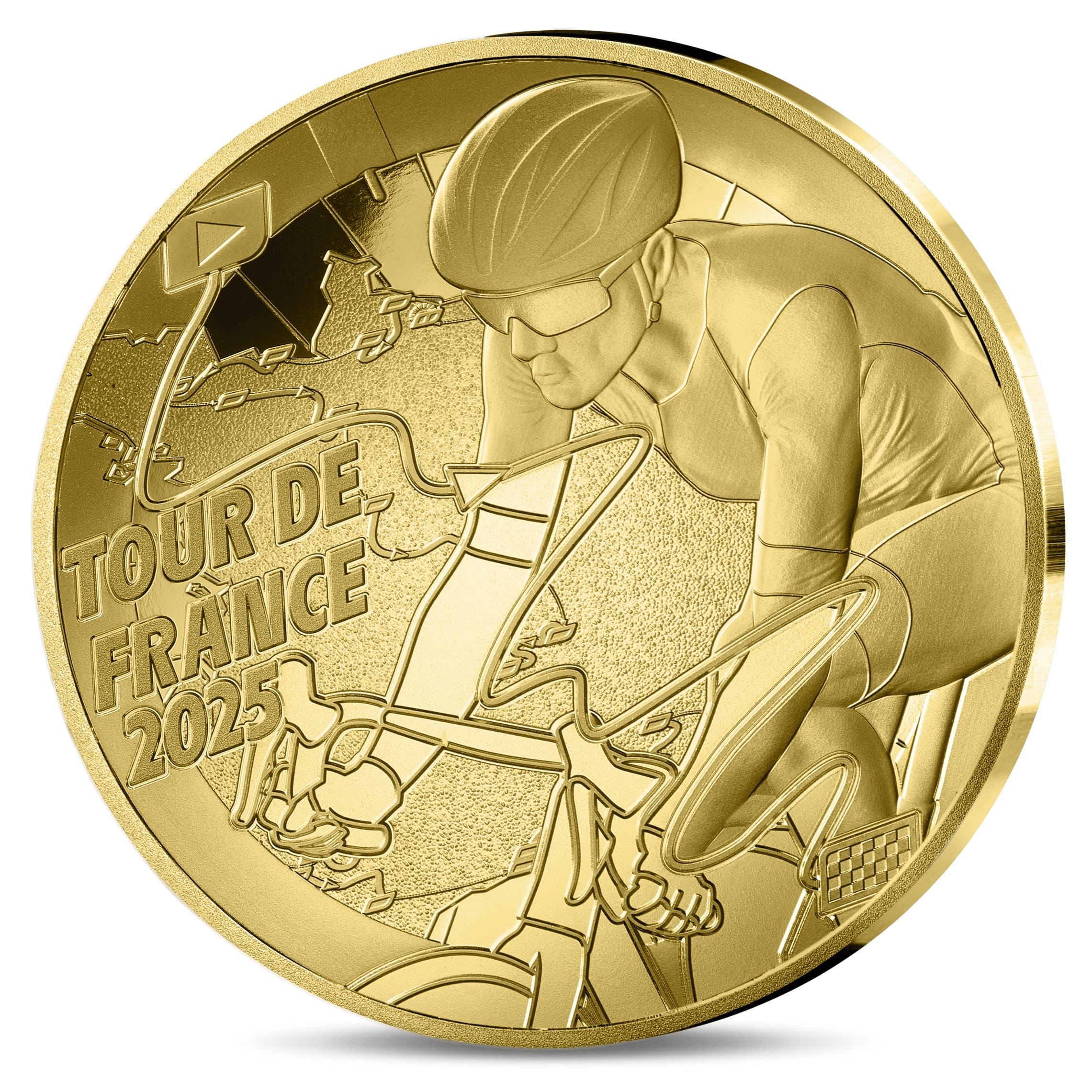 France - Pièce 50 Euro 2025 or BE - Tour de France