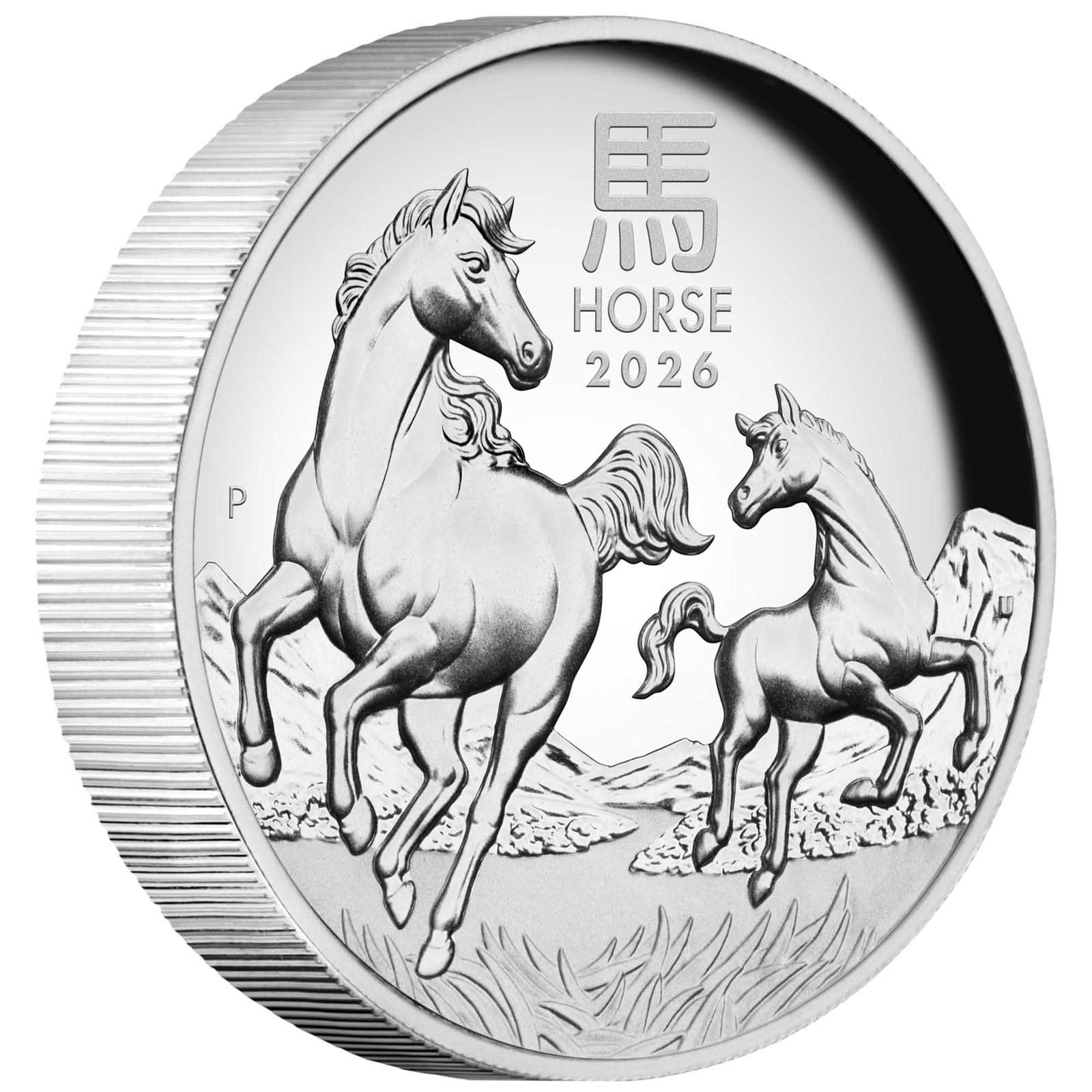 Australie - Pièce 1 Dollar 2026 1 once argent BE - Année lunaire du Cheval – Image 5