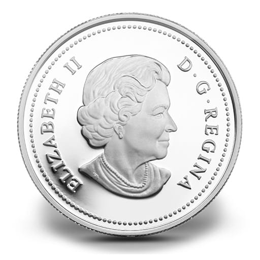 Canada - Pièce 3 Dollars 2014 argent BE - L'araignée et sa toile – Image 2