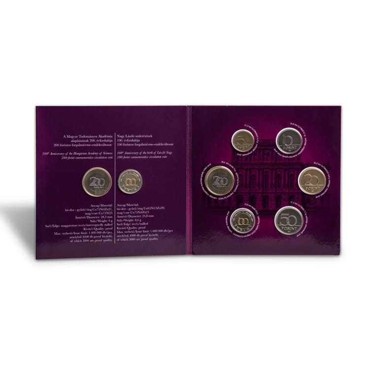 Hongrie - Coffret Forint 2025 BE - László Nagy et académie hongroise des sciences – Image 4