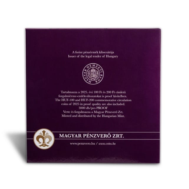 Hongrie - Coffret Forint 2025 BE - László Nagy et académie hongroise des sciences – Image 5