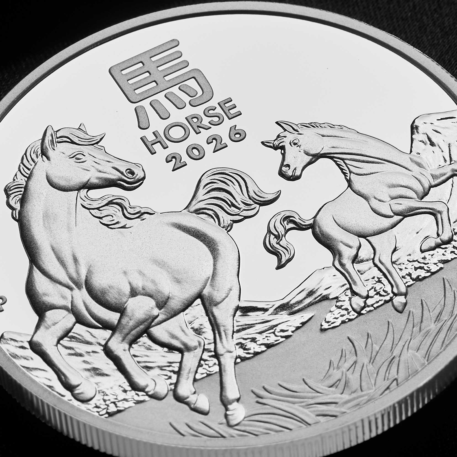 Australie - Pièce 50 Cents 2026 1/2 once argent BE - Année lunaire du Cheval – Image 6