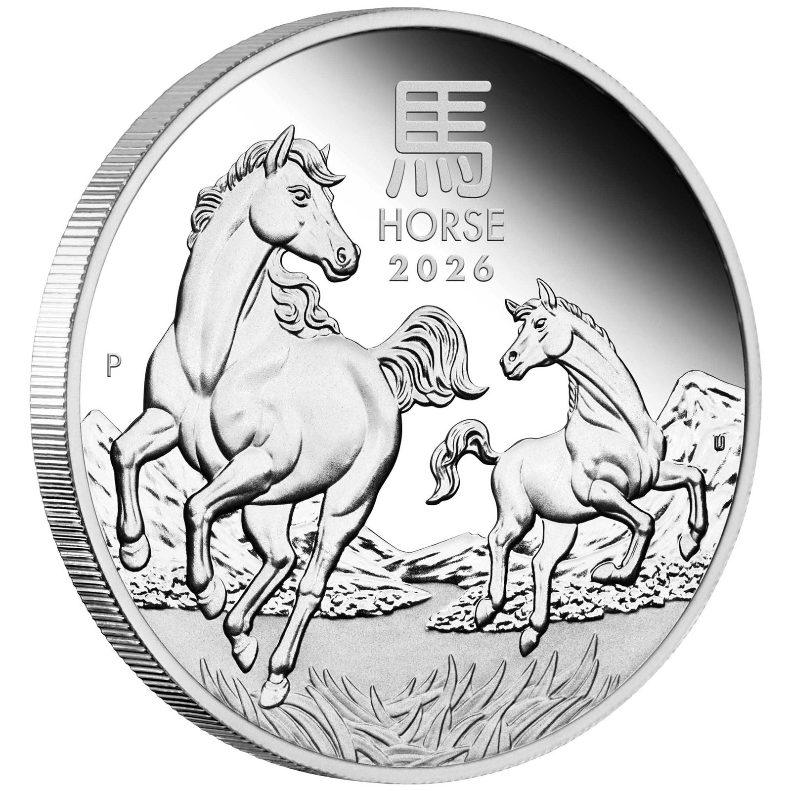 Australie - Pièce 50 Cents 2026 1/2 once argent BE - Année lunaire du Cheval – Image 7