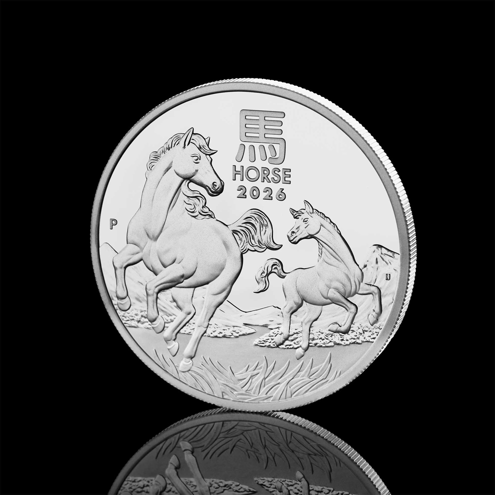 Australie - Pièce 50 Cents 2026 1/2 once argent BE - Année lunaire du Cheval – Image 5