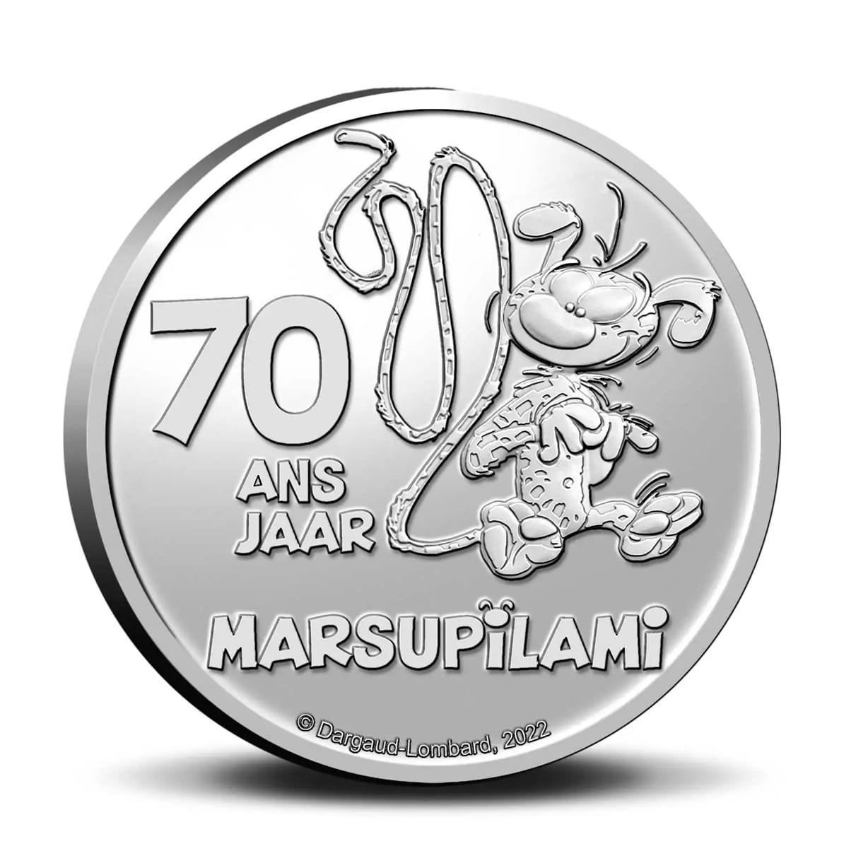 Belgique - Pièce 5 Euro 2022 cupro-nickel BU - Marsupilami