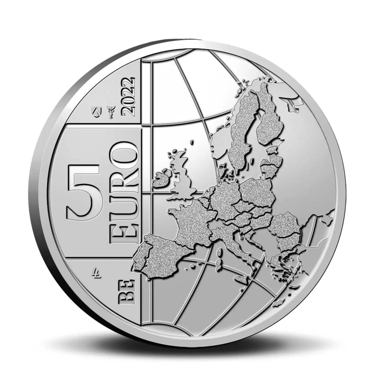 Belgique - Pièce 5 Euro 2022 cupro-nickel BU - Marsupilami – Image 2