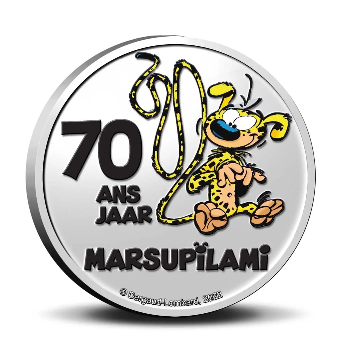 Belgique - Pièce 5 Euro 2022 cupro-nickel BU - Marsupilami