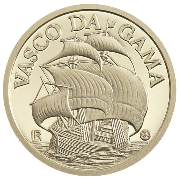 République du Congo - Pièce 50 Francs CFA 2025 or BE - Vasco da Gama