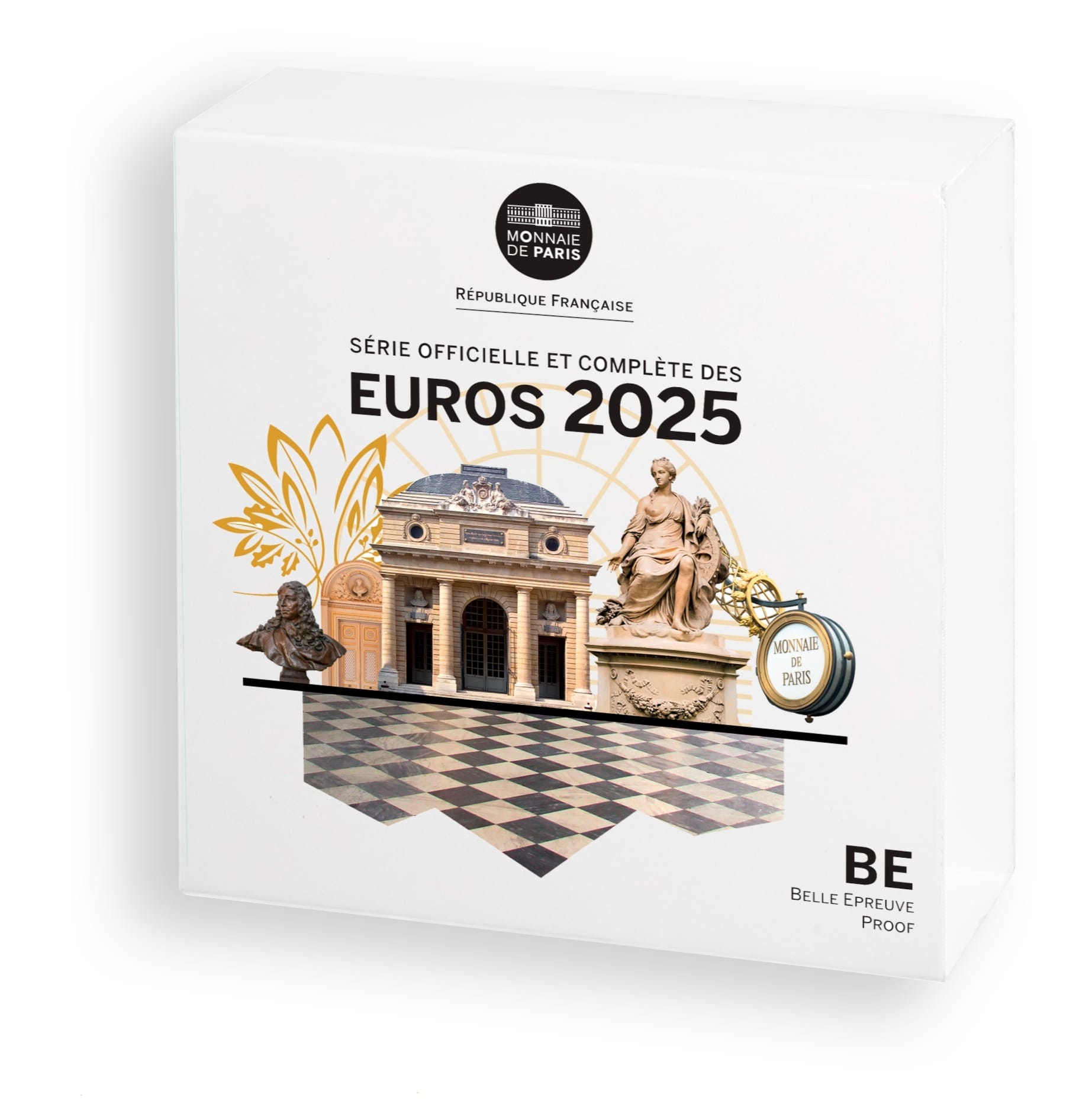 France - Coffret Euro 2025 BE - Hôtel de la Monnaie