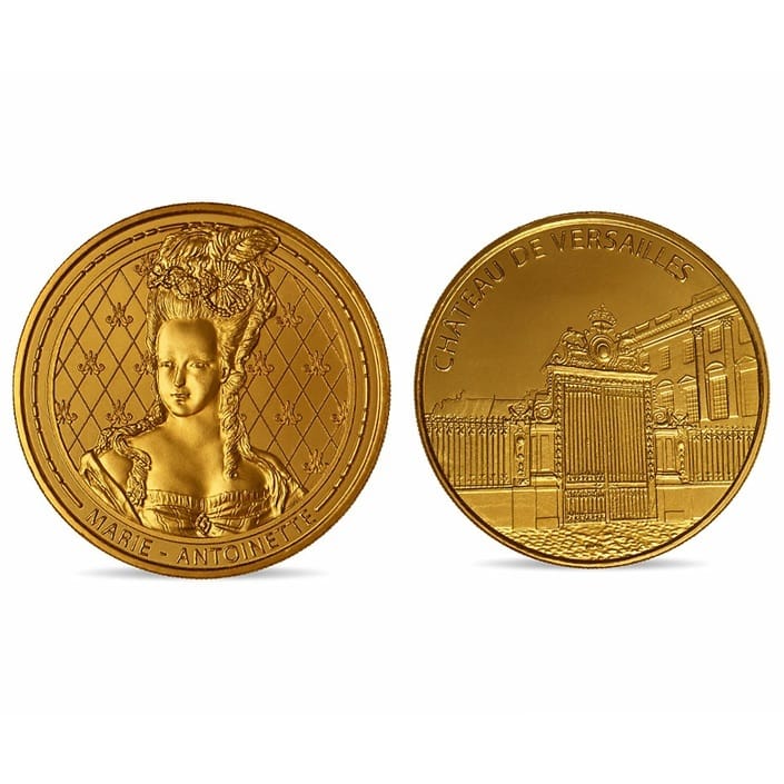 France - Médaille cuivre-nickel-aluminium - Marie-Antoinette / Château de Versailles