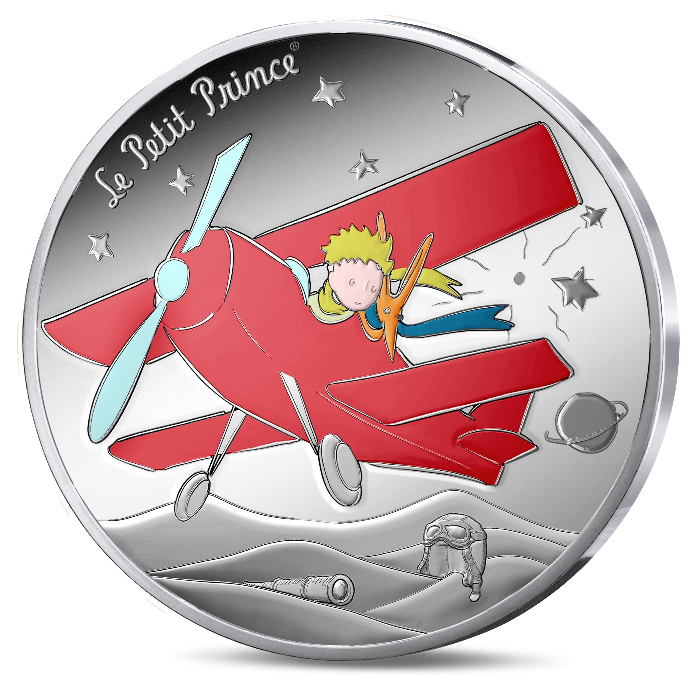 France - Pièce 10 Euro 2026 argent BE - Le Petit Prince en avion