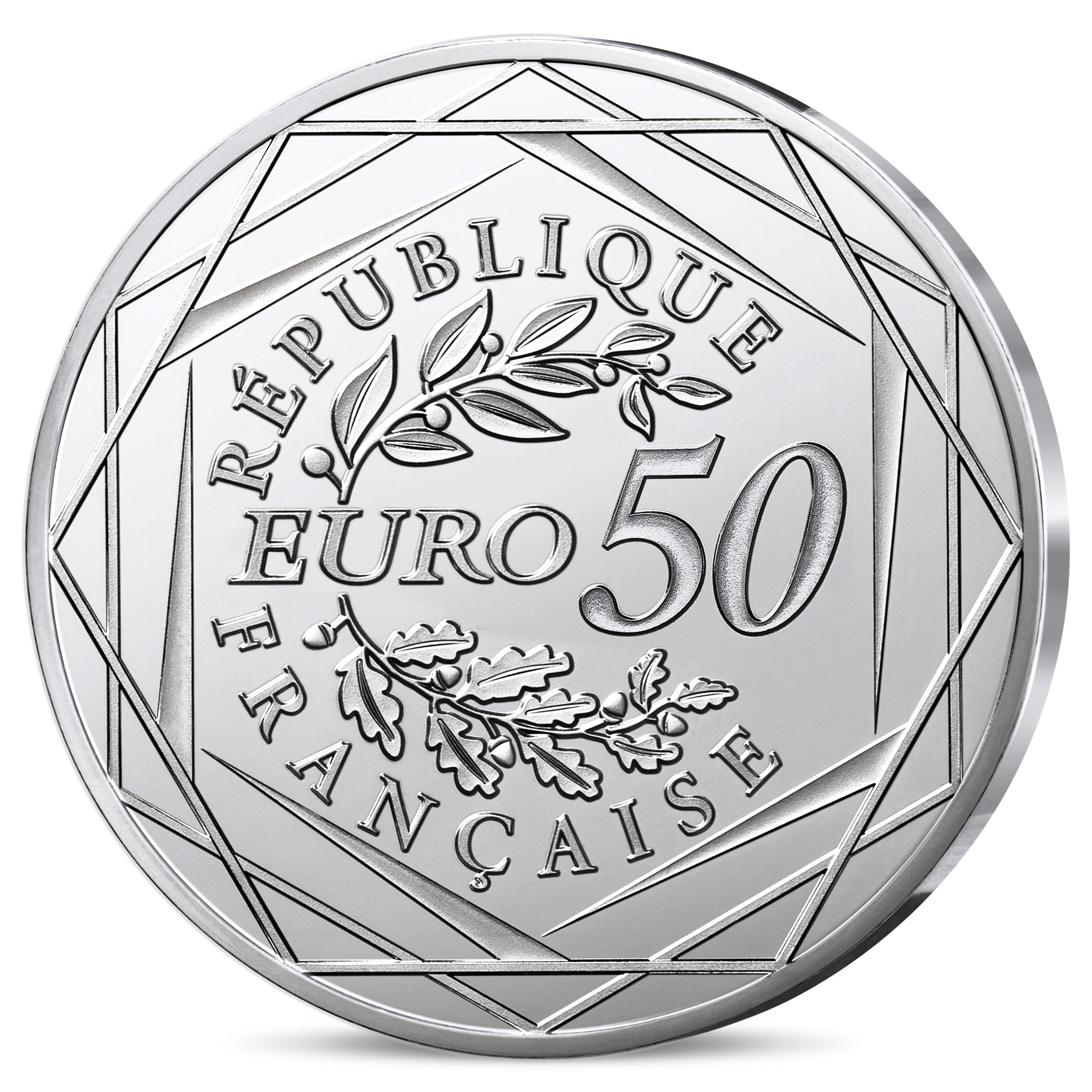 France - Pièce 50 Euro 2025 argent - Tour de France – Image 2