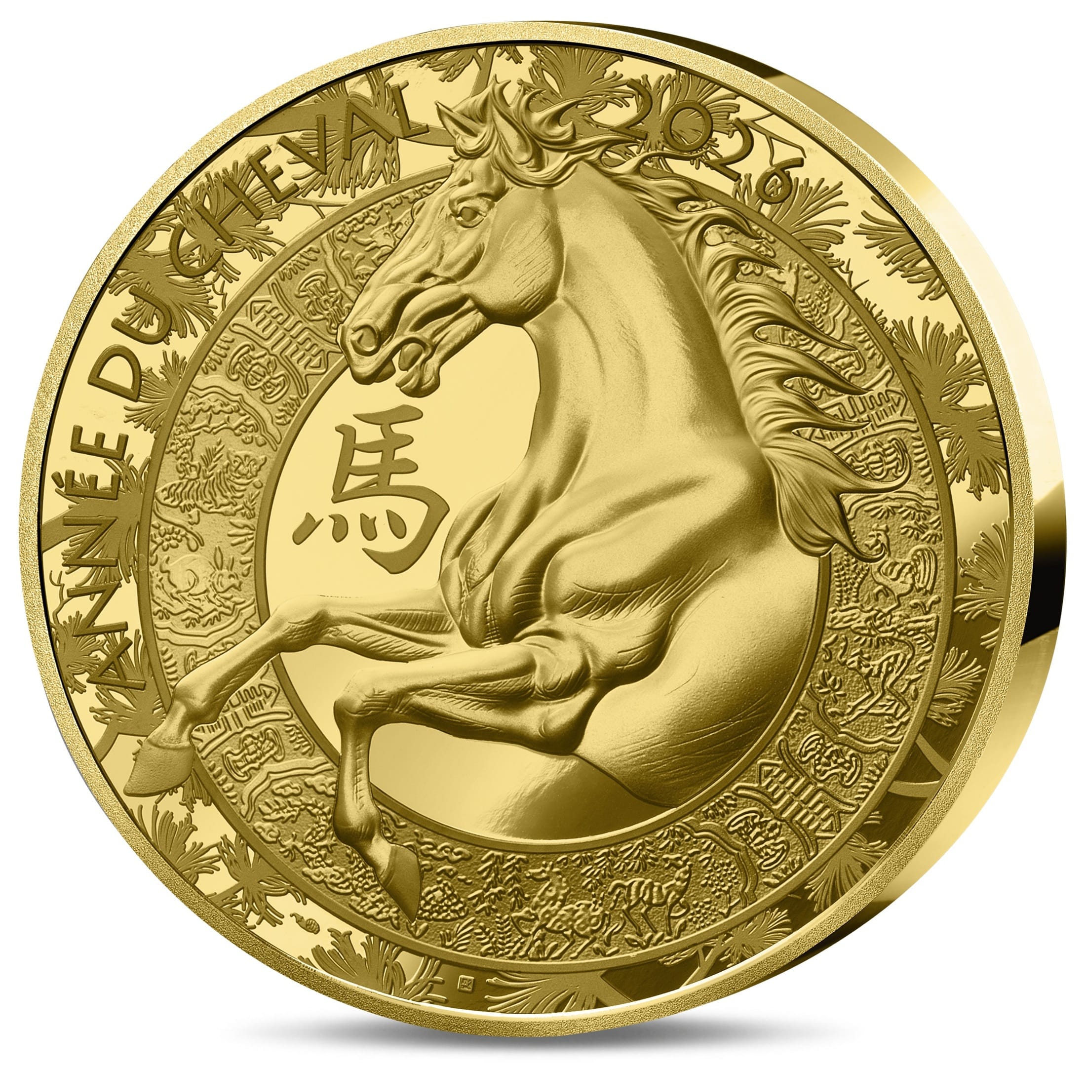 France - Pièce 500 Euro 2026 or BE - Année lunaire du Cheval