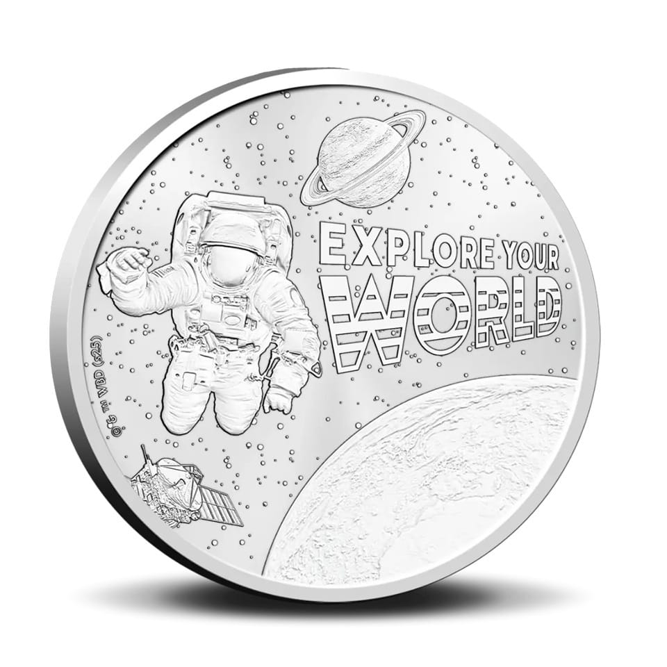 Pays-Bas - Médaille 2025 cupro-nickel BU - Discovery – Image 3