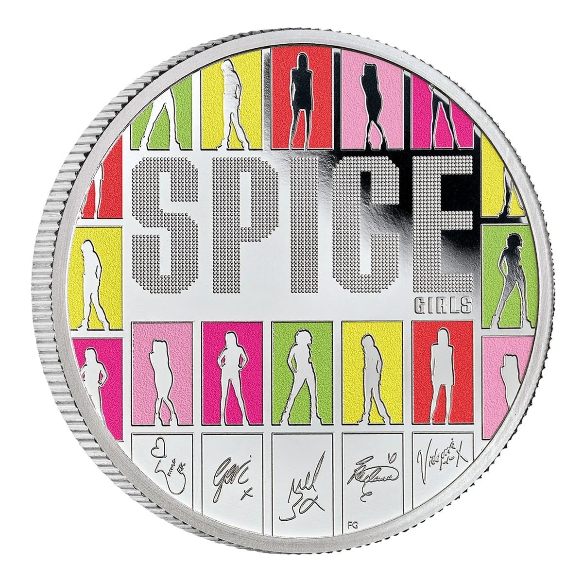 Royaume-Uni - Pièce 2 Pounds 2026 argent BE - Spice Girls