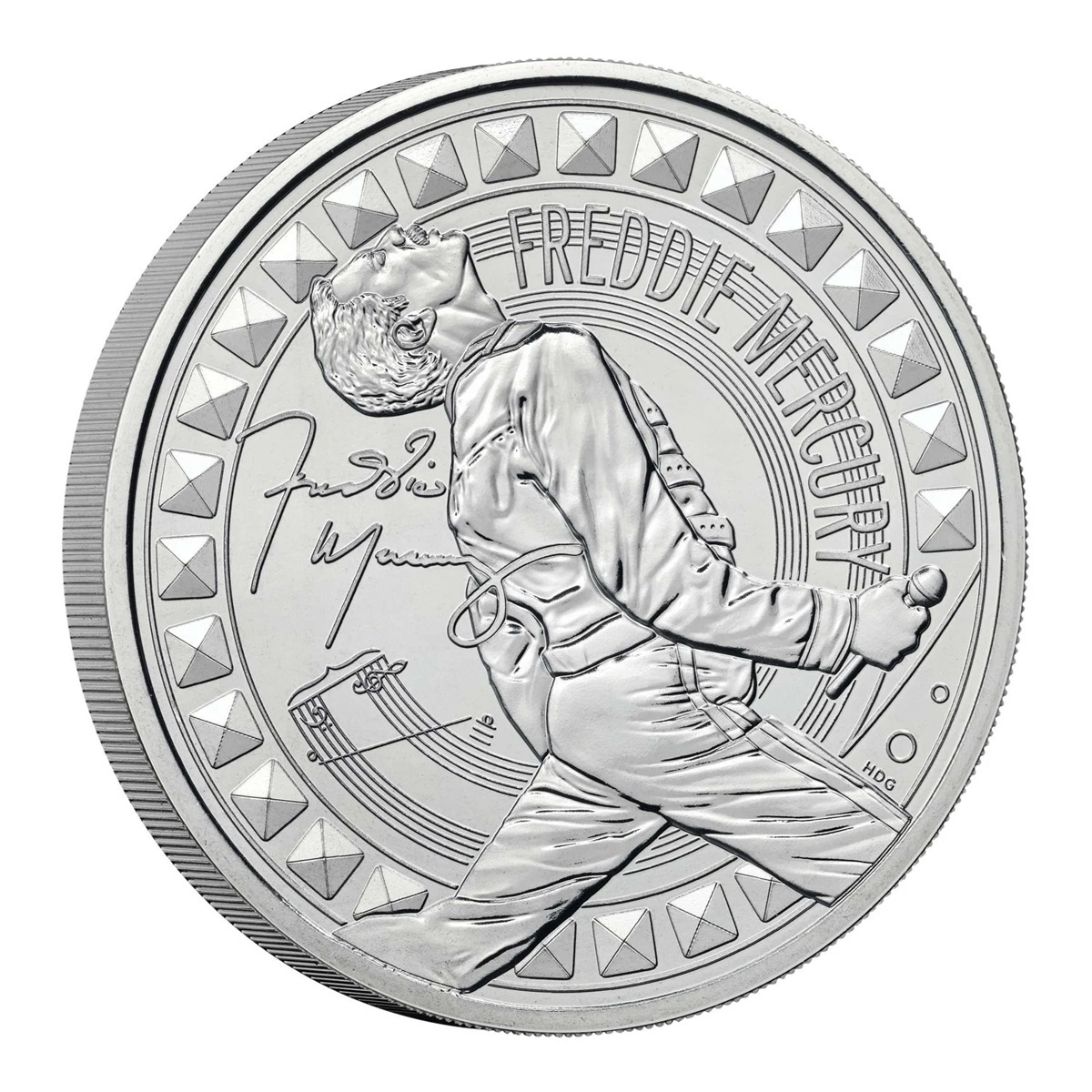 Royaume-Uni - Pièce 5 Pounds 2025 cupro-nickel BU - Freddie Mercury