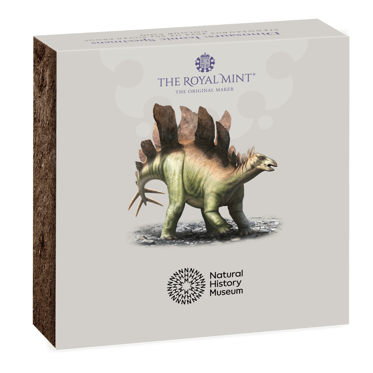 Royaume-Uni - Pièce 50 Pence 2024 argent BE - Stégosaure – Image 4