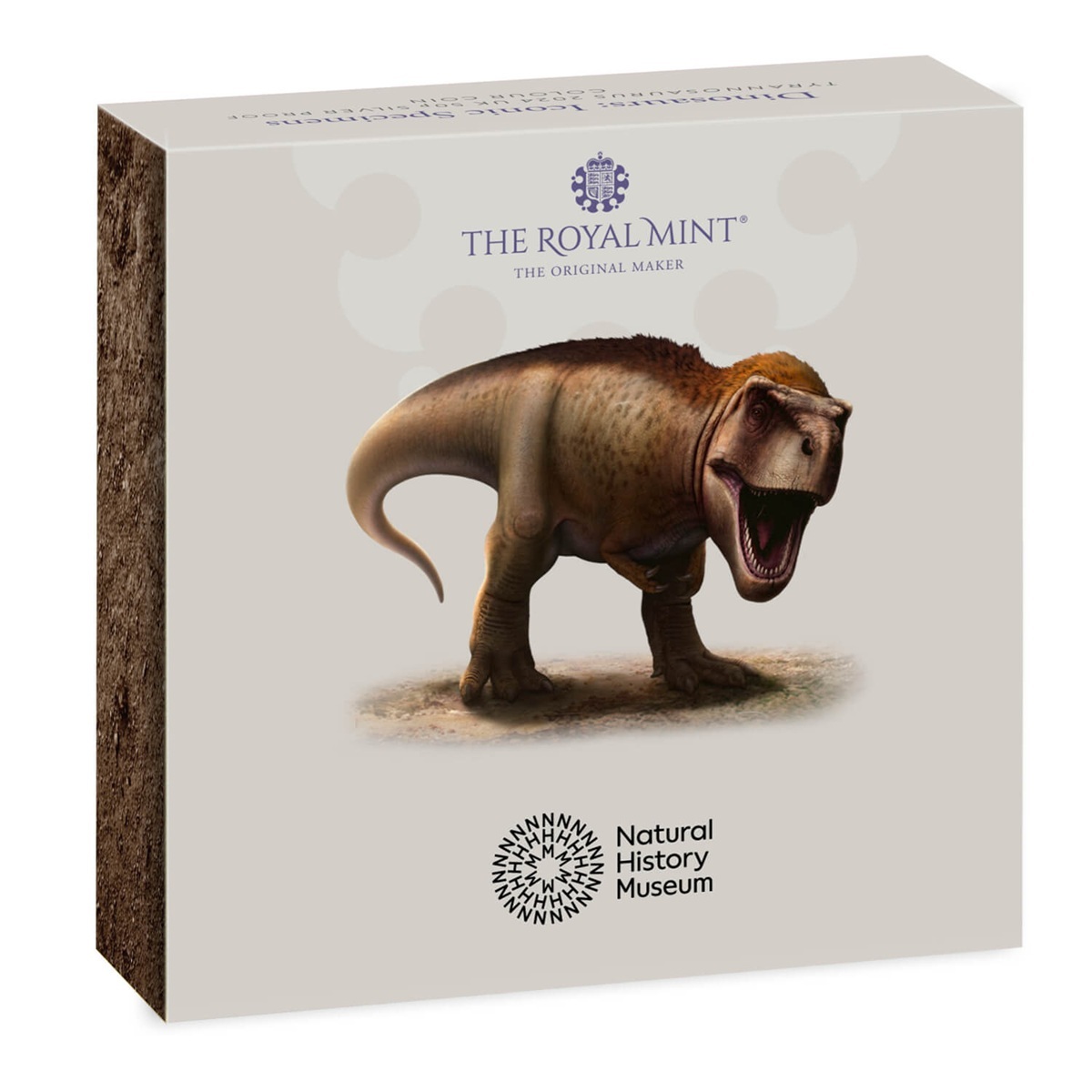 Royaume-Uni - Pièce 50 Pence 2024 argent BE - Tyrannosaure – Image 4