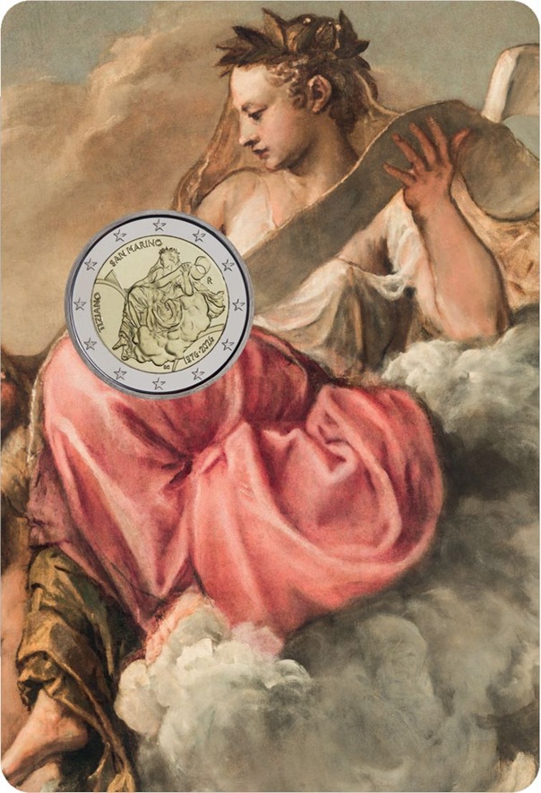 Saint-Marin - Pièce 2 Euro 2026 cupro-nickel et nickel-laiton BU - Titien – Image 3