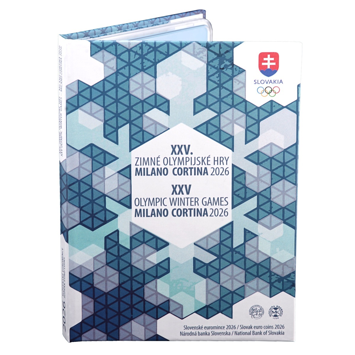 Slovaquie - Coffret Euro 2026 BE - Jeux Olympiques d'hiver de Milan et Cortina d'Ampezzo