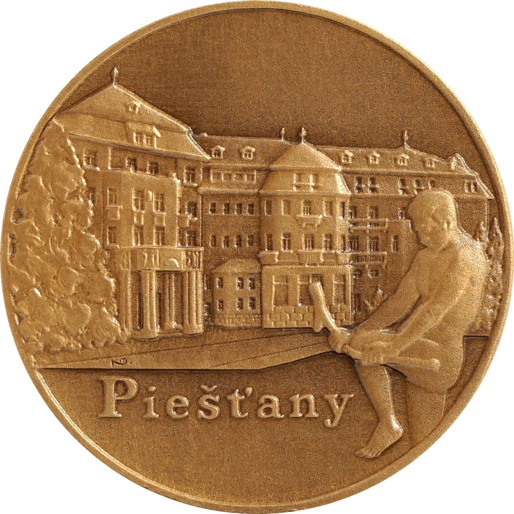 Slovaquie - Médaille MS 90 - Piešťany