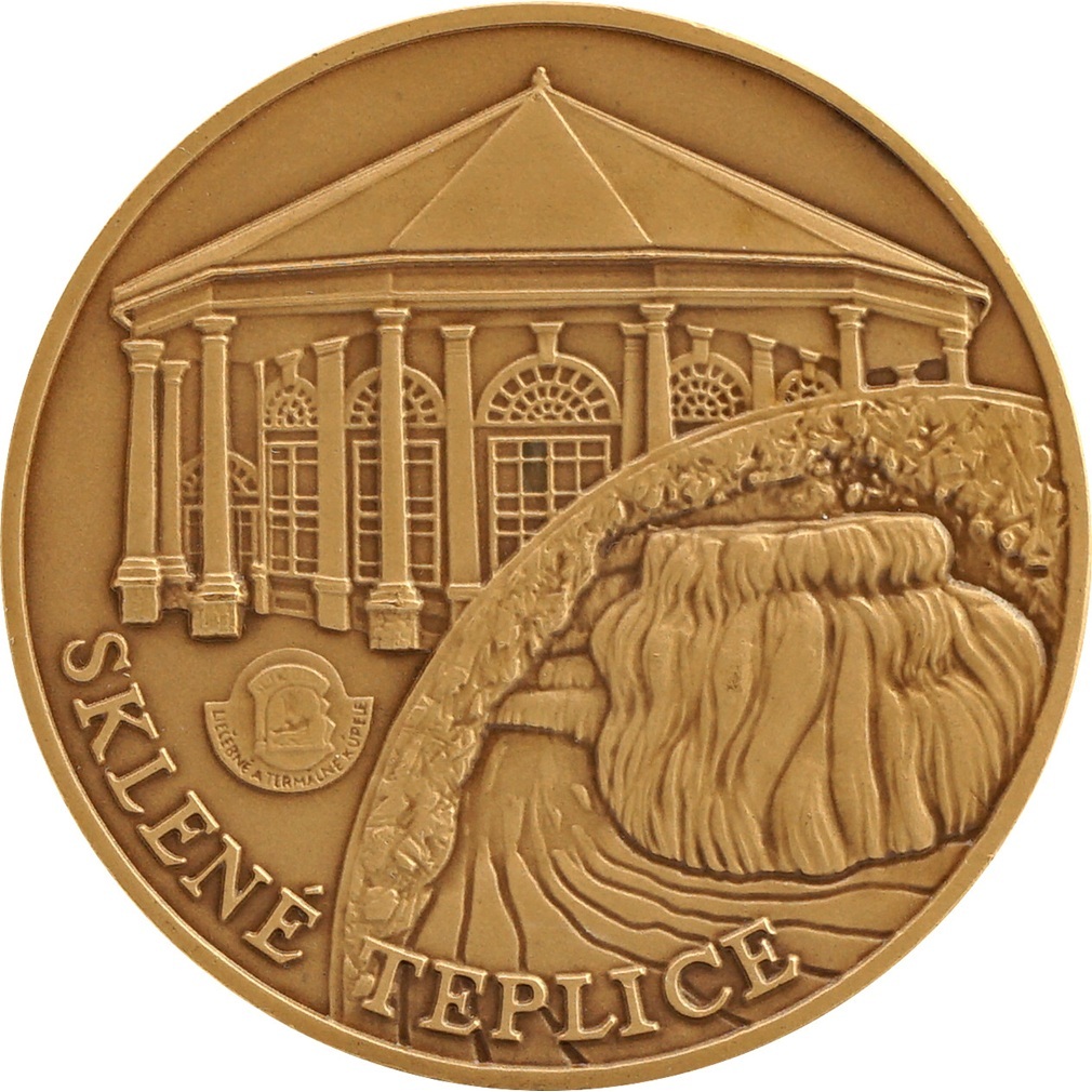 Slovaquie - Médaille MS 90 - Sklené Teplice