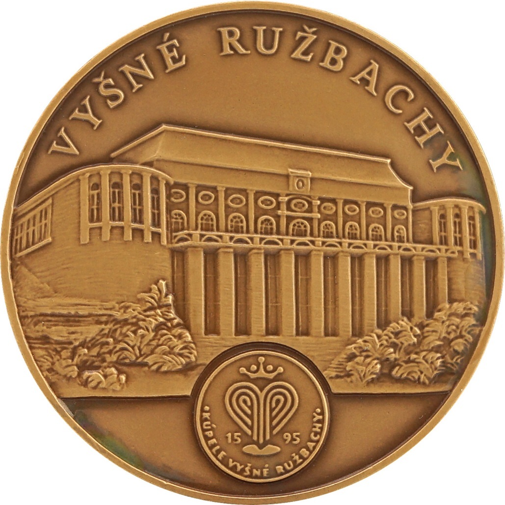 Slovaquie - Médaille MS 90 - Vyšné Ružbachy