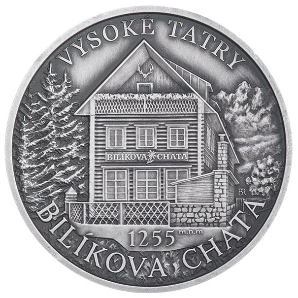 Slovaquie - Médaille MS 90 - Bilíková chata, dans les Hautes Tatras – Image 2