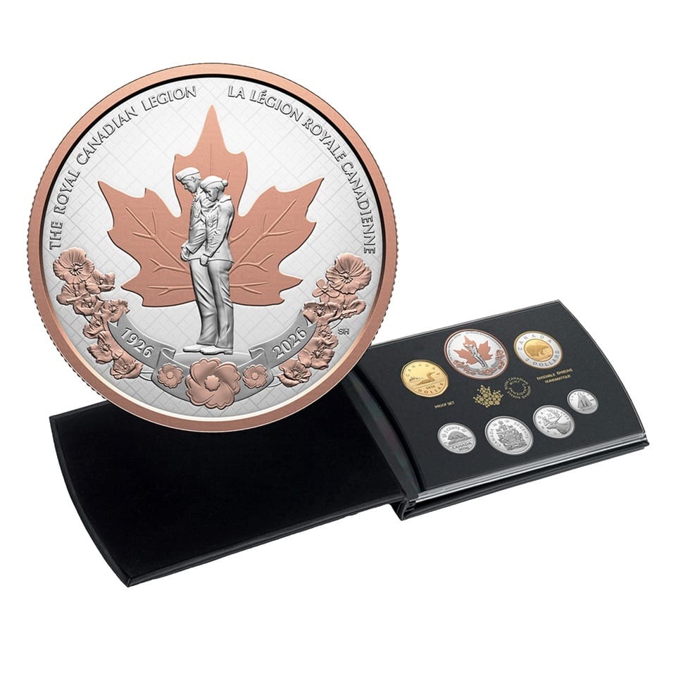 Canada - Coffret Dollars 2026 argent BE - Légion royale canadienne