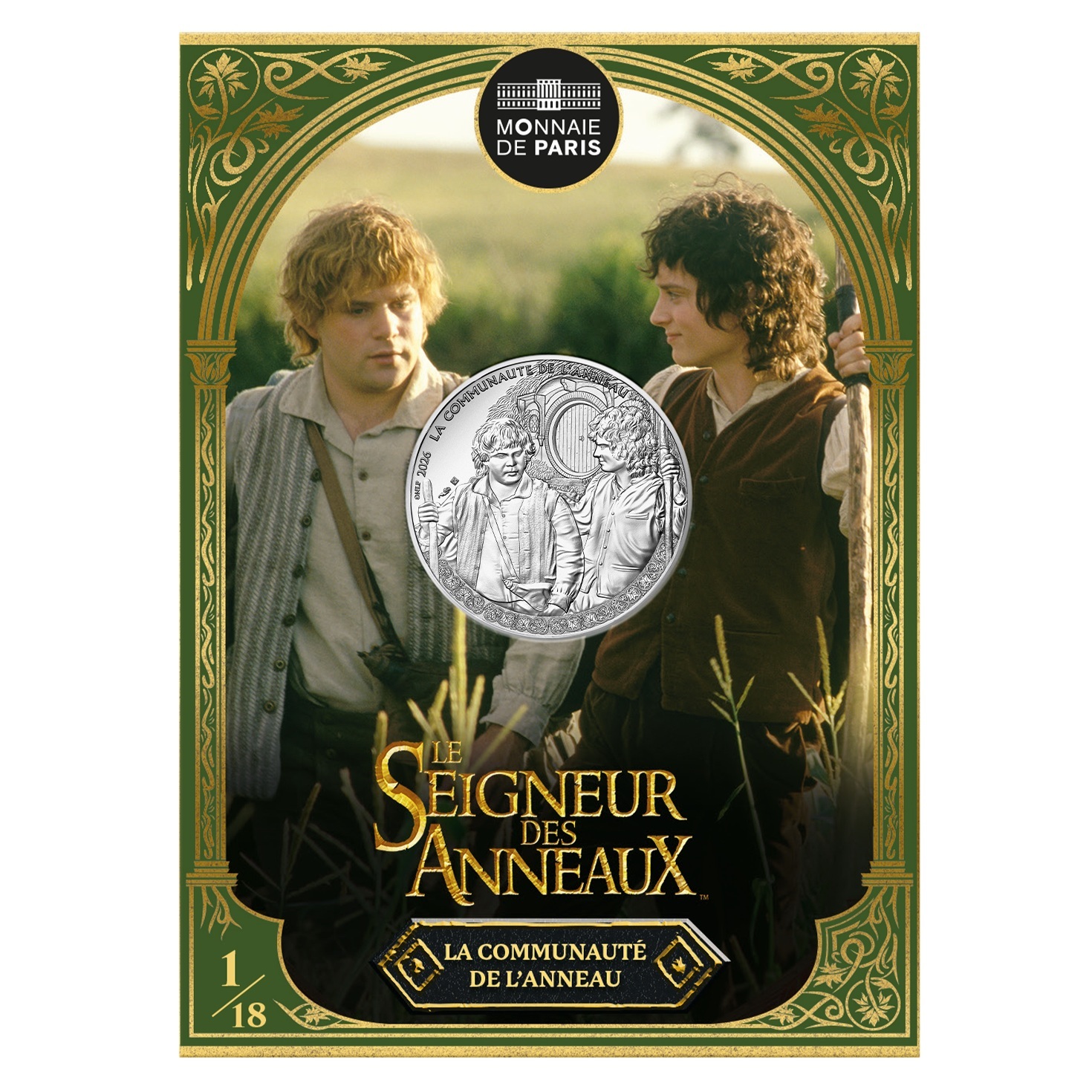 France - Pièce 10 Euro 2026 argent - Le départ de la Comté – Image 3