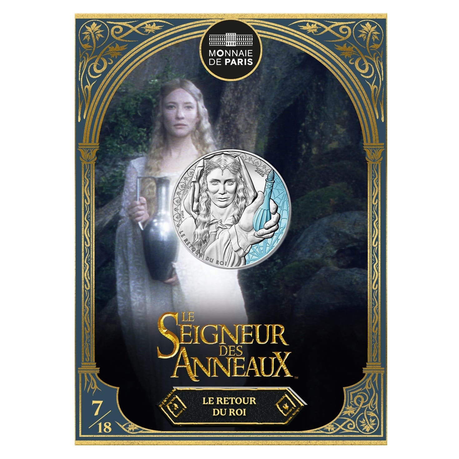 France - Pièce 10 Euro 2026 argent - La fiole de Galadriel – Image 3