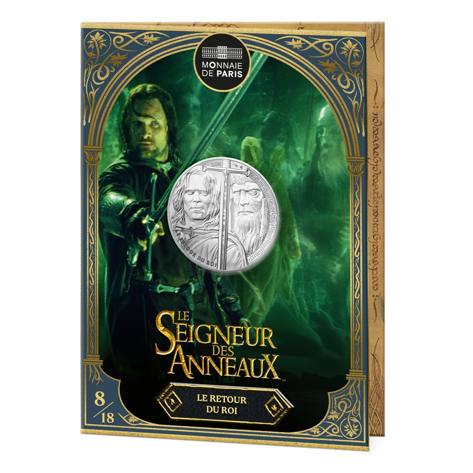 France - Pièce 10 Euro 2026 argent - Aragorn et l'armée des Morts – Image 4