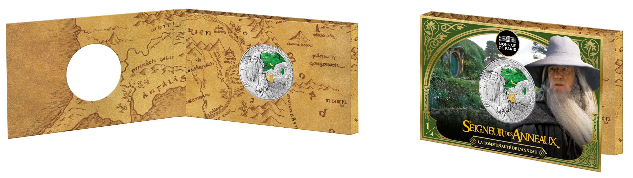 France - Pièce 50 Euro 2026 argent - Gandalf et la Comté – Image 3