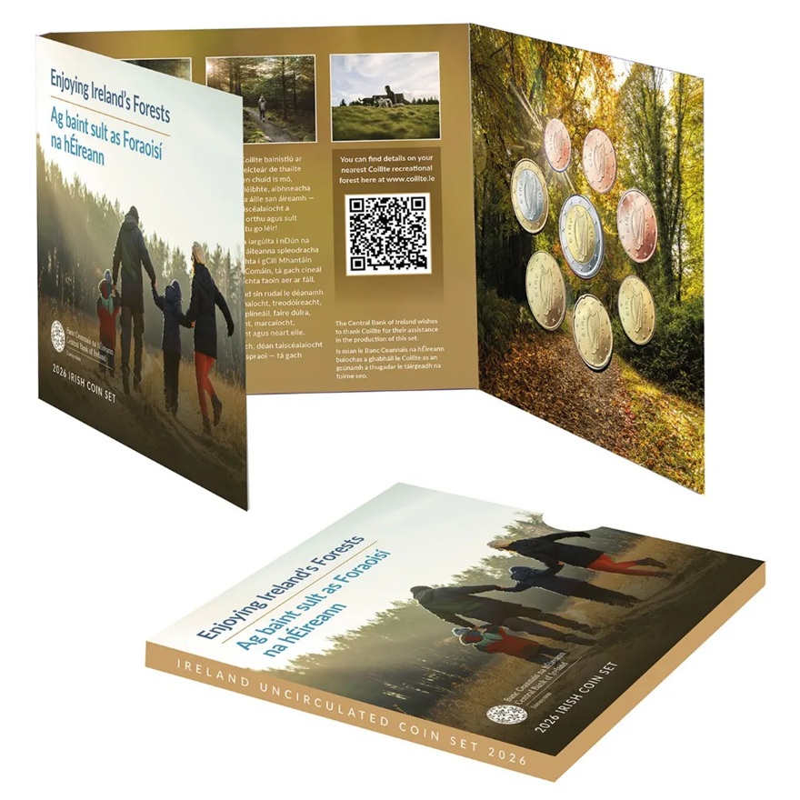 Irlande - Coffret Euro 2026 BU - Le plaisir des forêts irlandaises – Image 2
