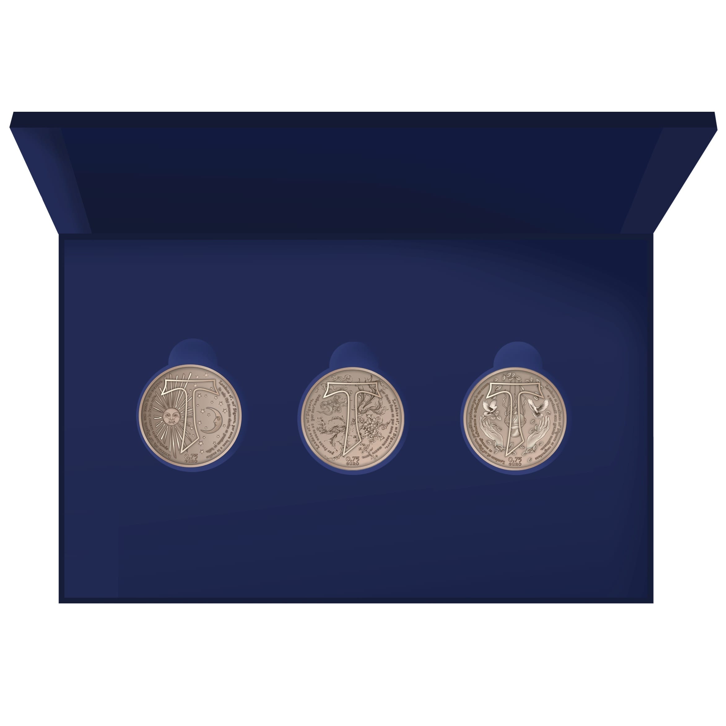 Italie, Saint-Marin et Vatican - Coffret Euro 2026 R cuivre - Cantique des créatures – Image 2