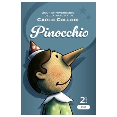 Italie - Pièce 2 Euro 2026 R cupro-nickel et nickel-laiton BU - Carlo Collodi – Image 3