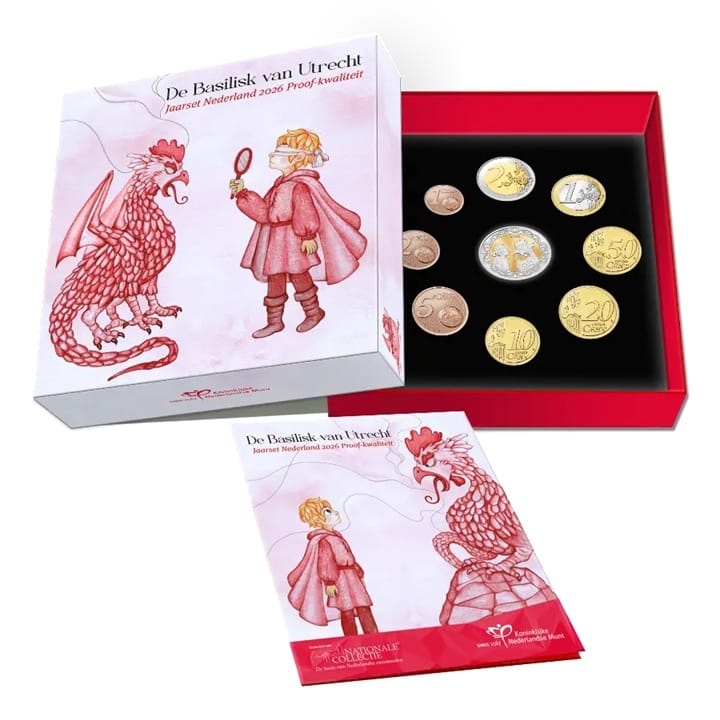 Pays-Bas - Coffret Euro 2026 BE - Le Basilic d’Utrecht