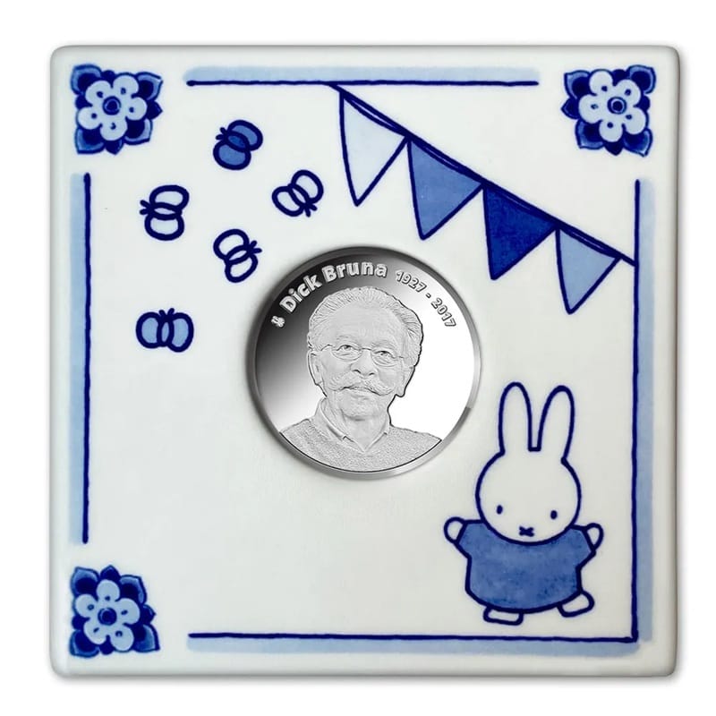 Pays-Bas - Médaille 2020 argent BE - Miffy – Image 3