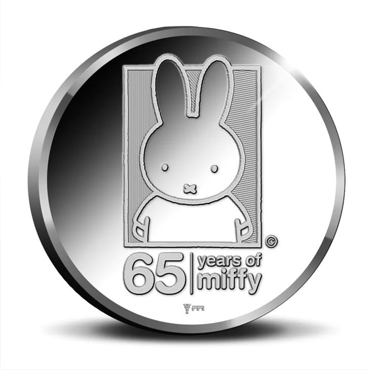 Pays-Bas - Médaille 2020 argent BE - Miffy – Image 2