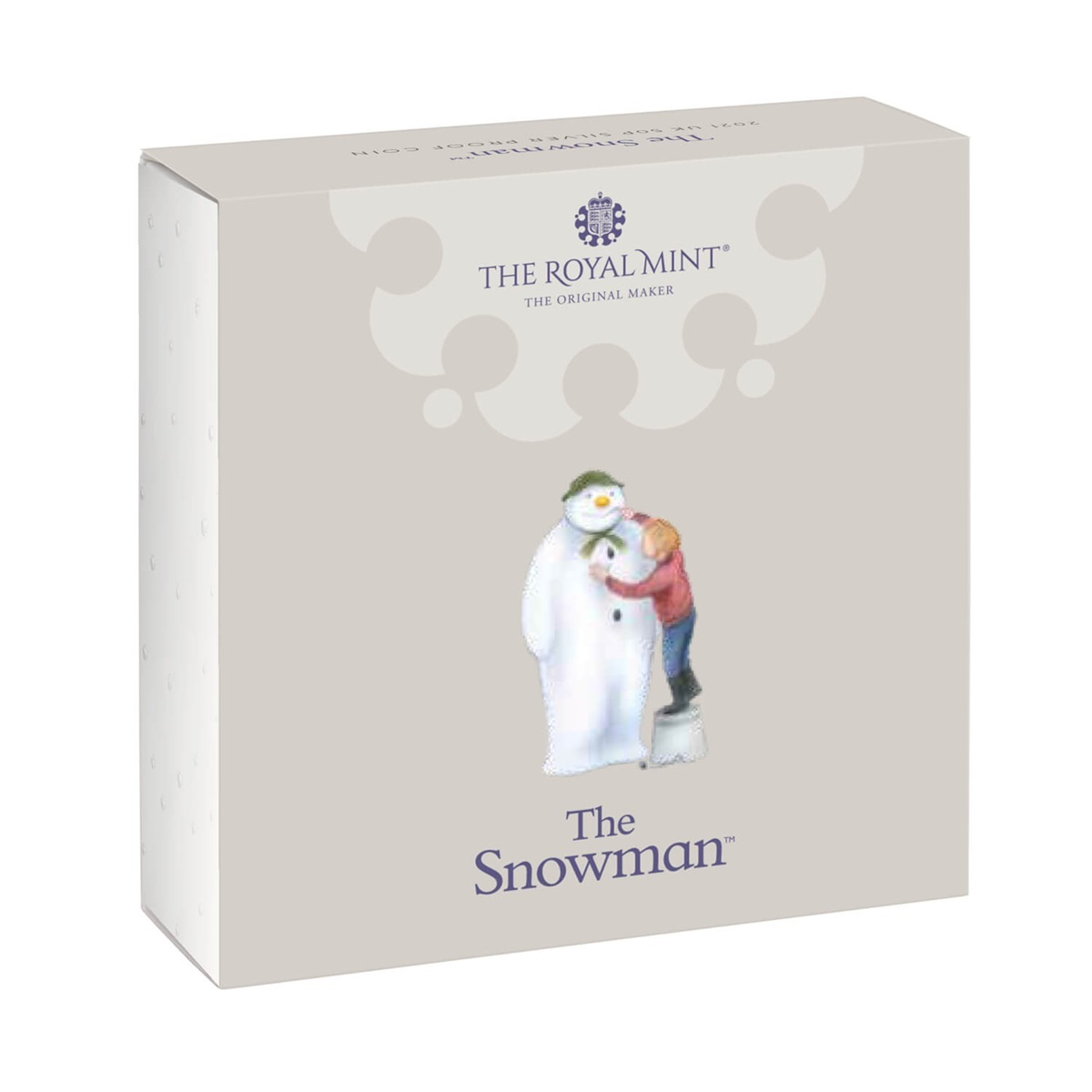 Royaume-Uni - Pièce 50 Pence 2021 argent BE - Le Bonhomme de neige – Image 4