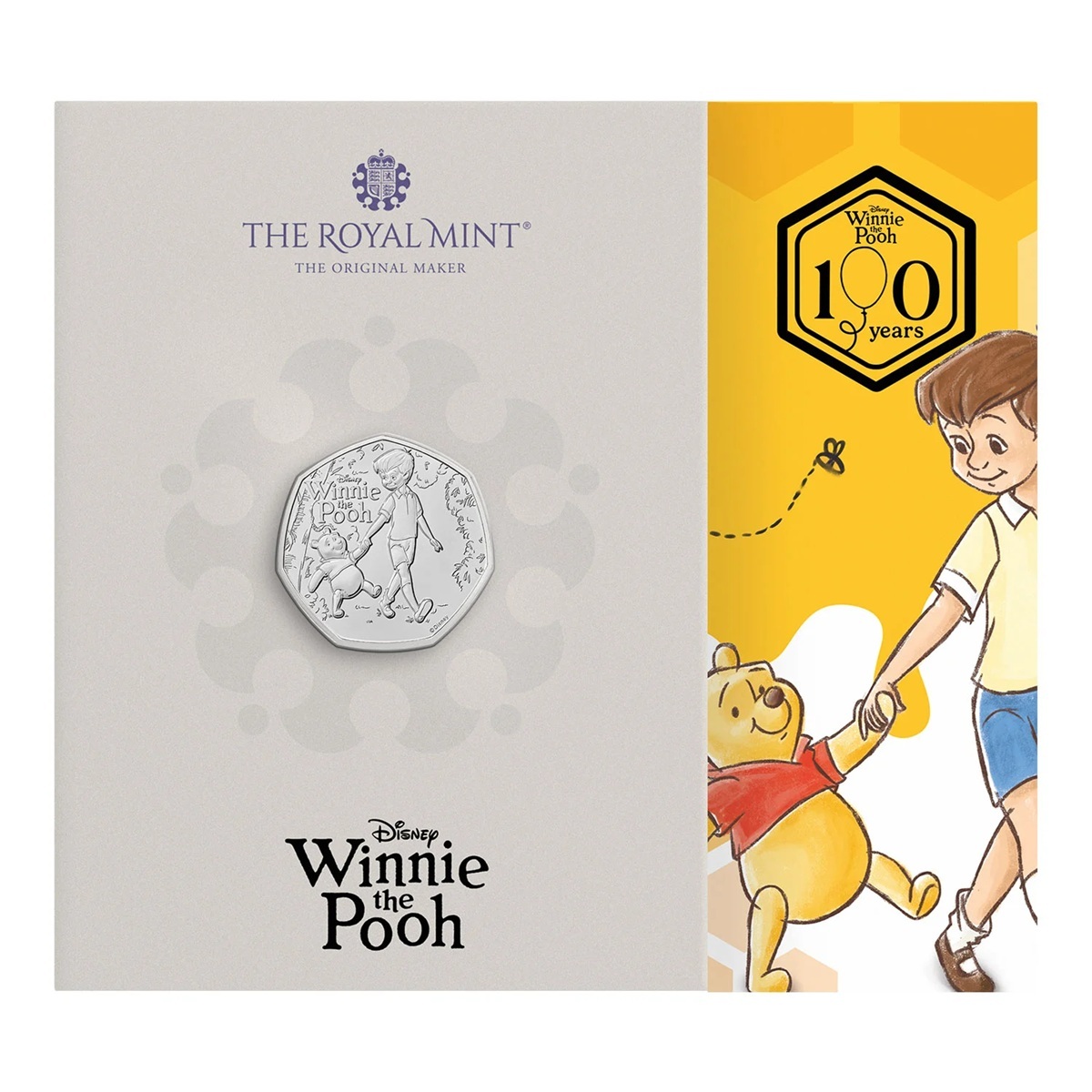 Royaume-Uni - Pièce 50 Pence 2026 cupro-nickel BU - La loyauté de Winnie l'ourson – Image 3