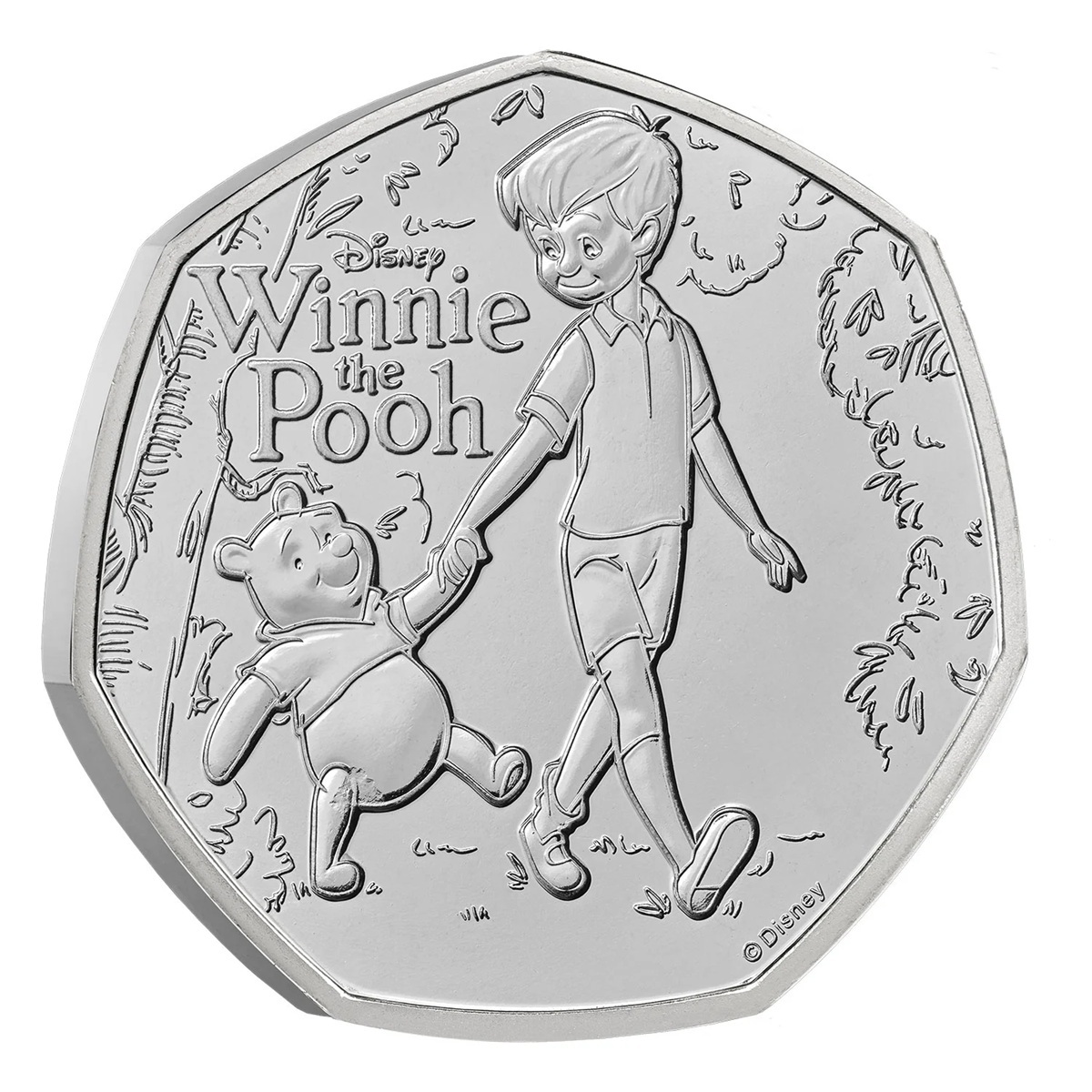 Royaume-Uni - Pièce 50 Pence 2026 cupro-nickel BU - La loyauté de Winnie l'ourson