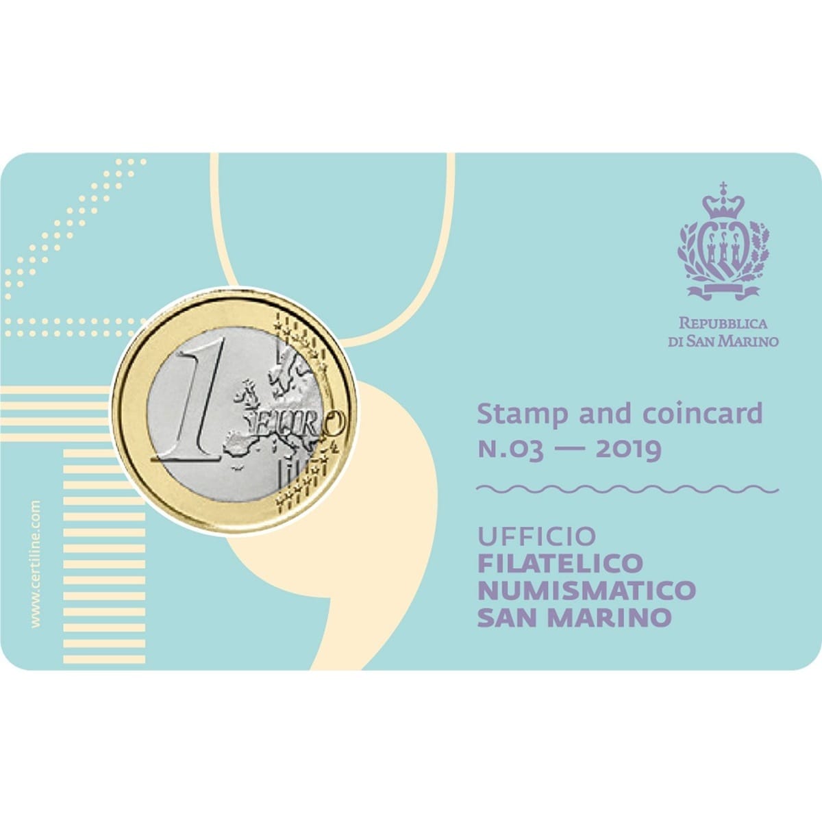 Saint-Marin - Carte Euro 2019 - Tour Cesta – Image 2
