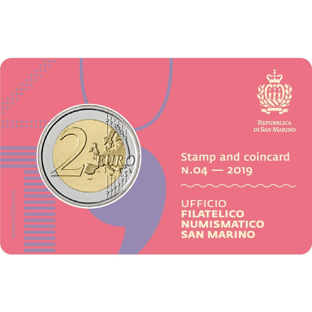 Saint-Marin - Carte Euro 2019 – Image 2