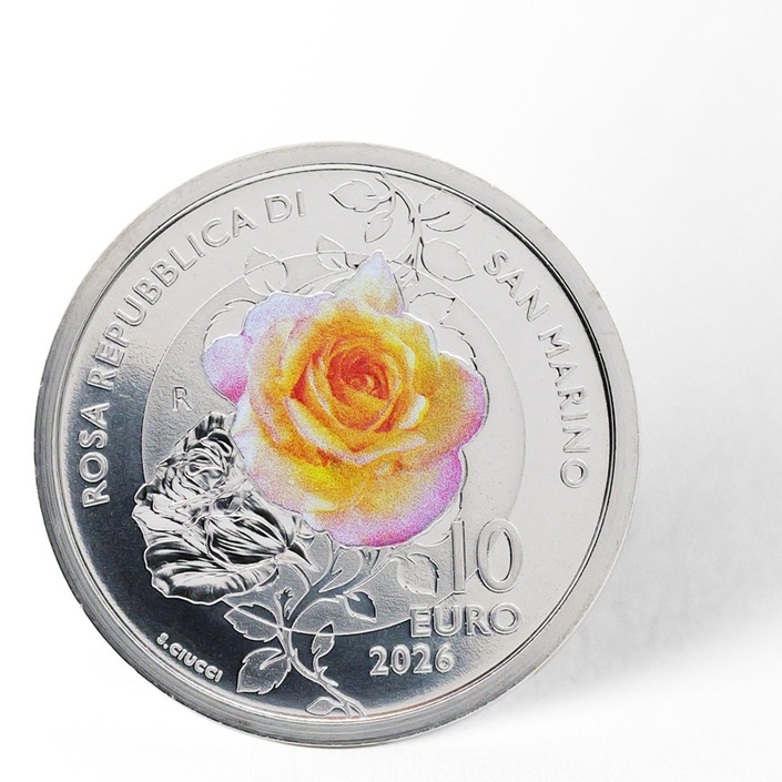 Saint-Marin - Pièce 10 Euro 2026 R cupro-nickel - Rose de Saint-Marin – Image 5