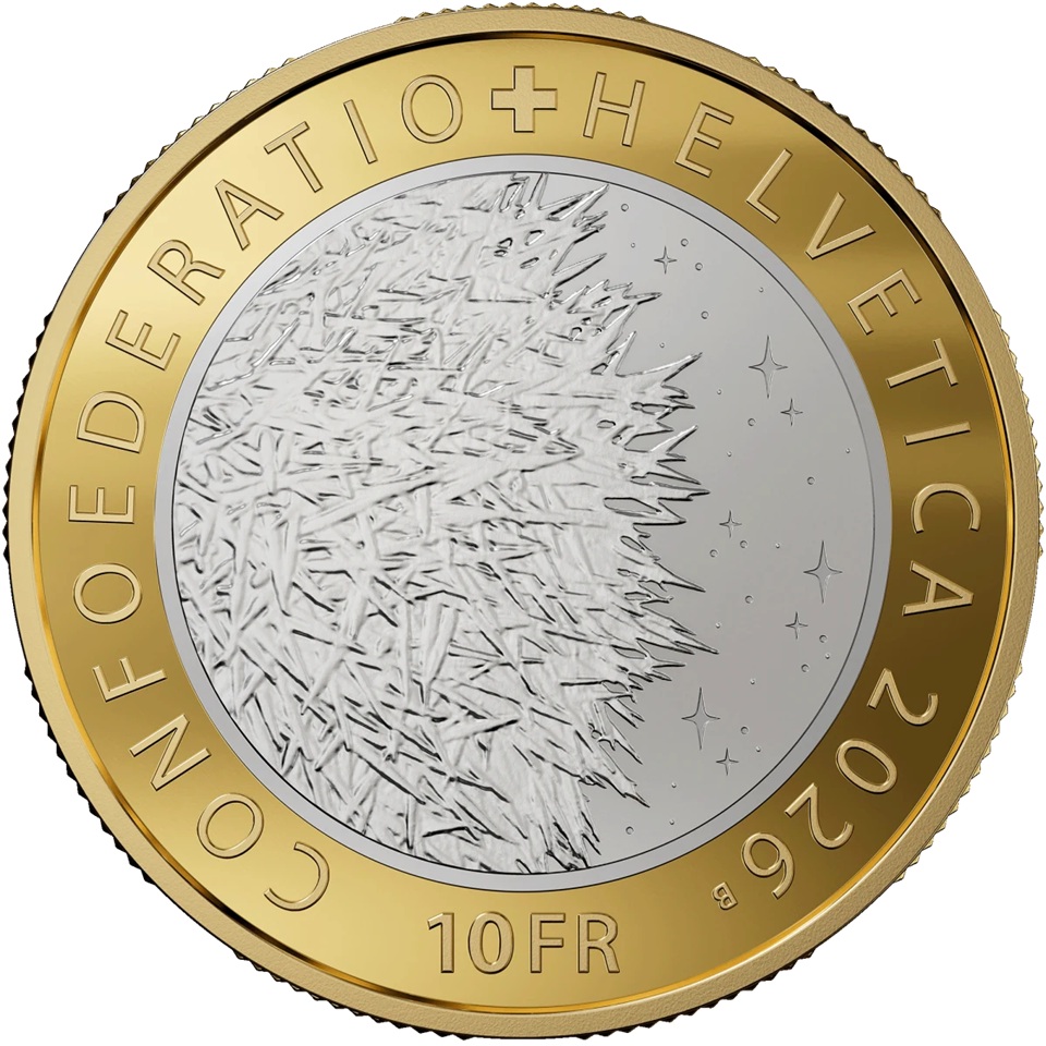 Suisse - Pièce 10 Francs 2026 B bronze-aluminium et cupro-nickel - Hérisson – Image 2