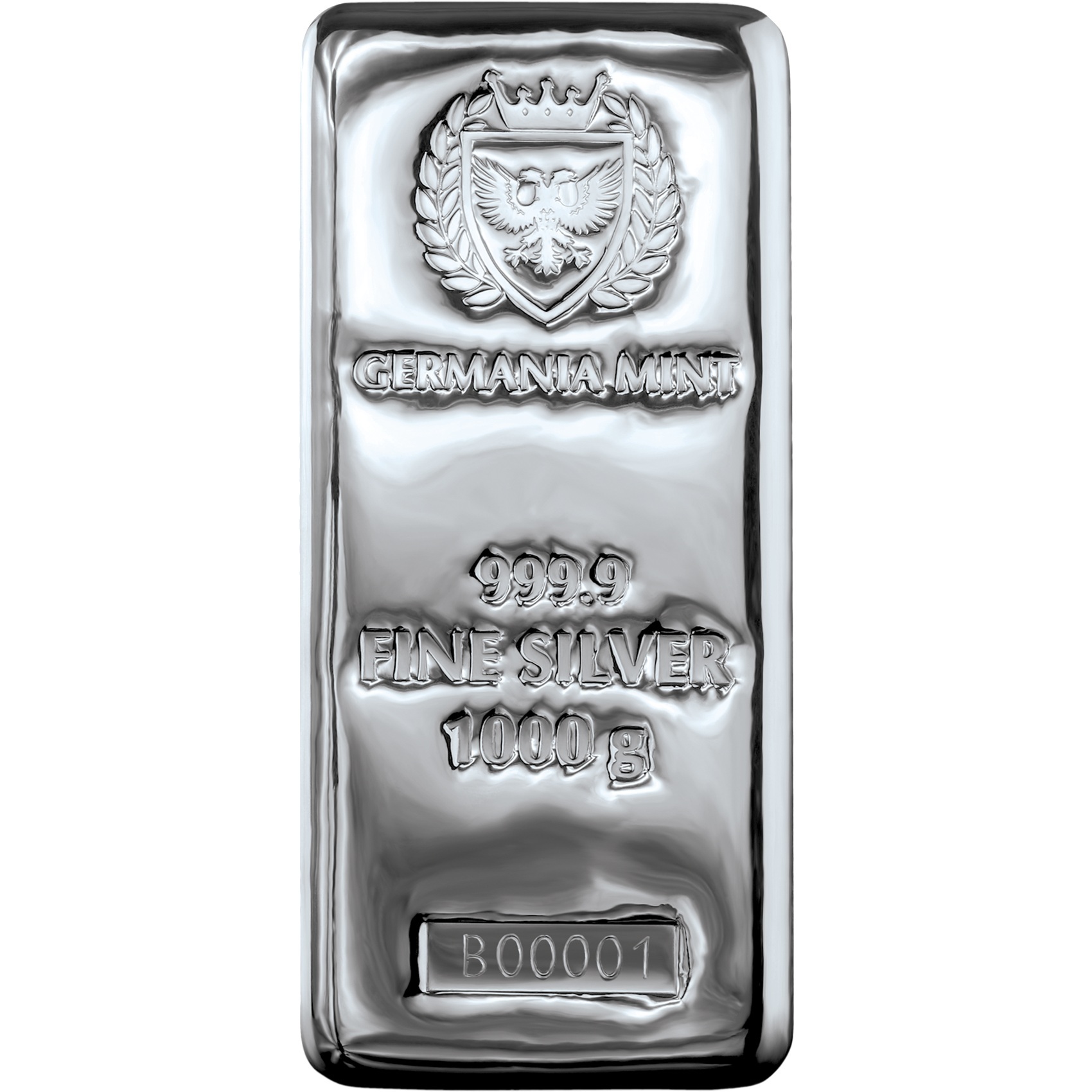 Germania Mint, Pologne - Lingot 1000 grammes argent